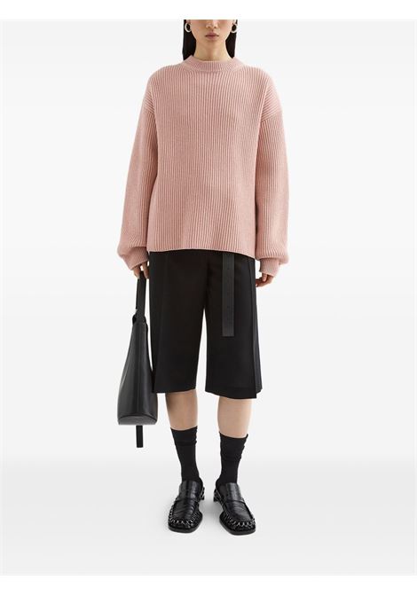 Maglione a coste in rosa Jil Sander - donna JIL SANDER | J02GP0223J14737660